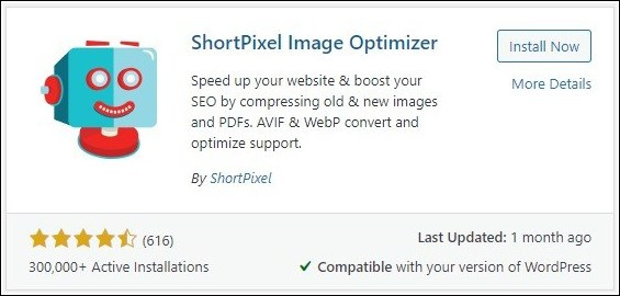 ShortPixel: WordPress plugin for Speed Optimization